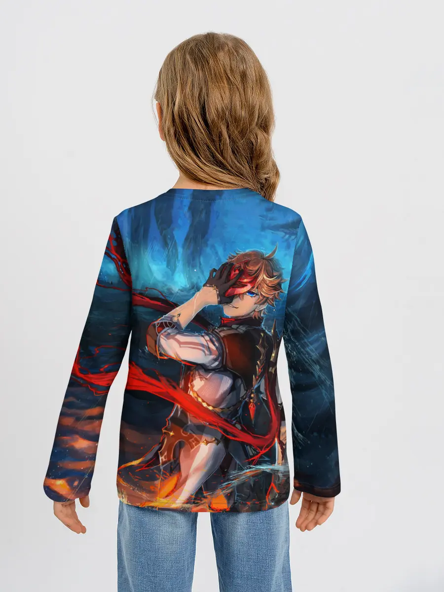 Детский лонгслив / Tartaglia art