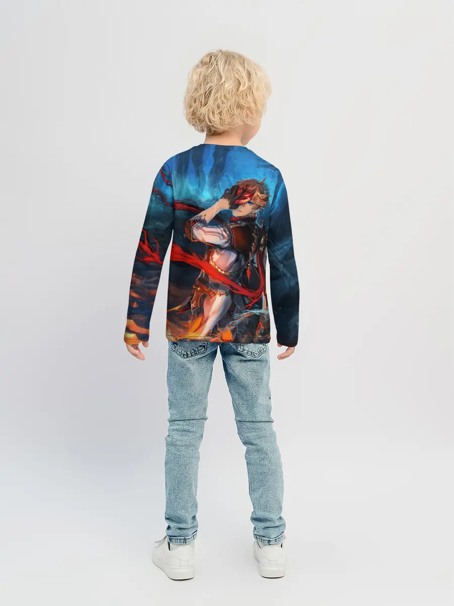 Детский лонгслив / Tartaglia art