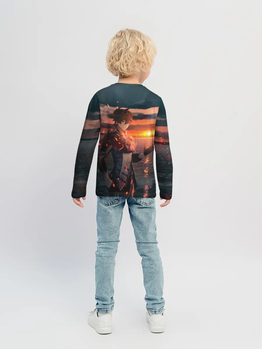 Детский лонгслив / Tartaglia art