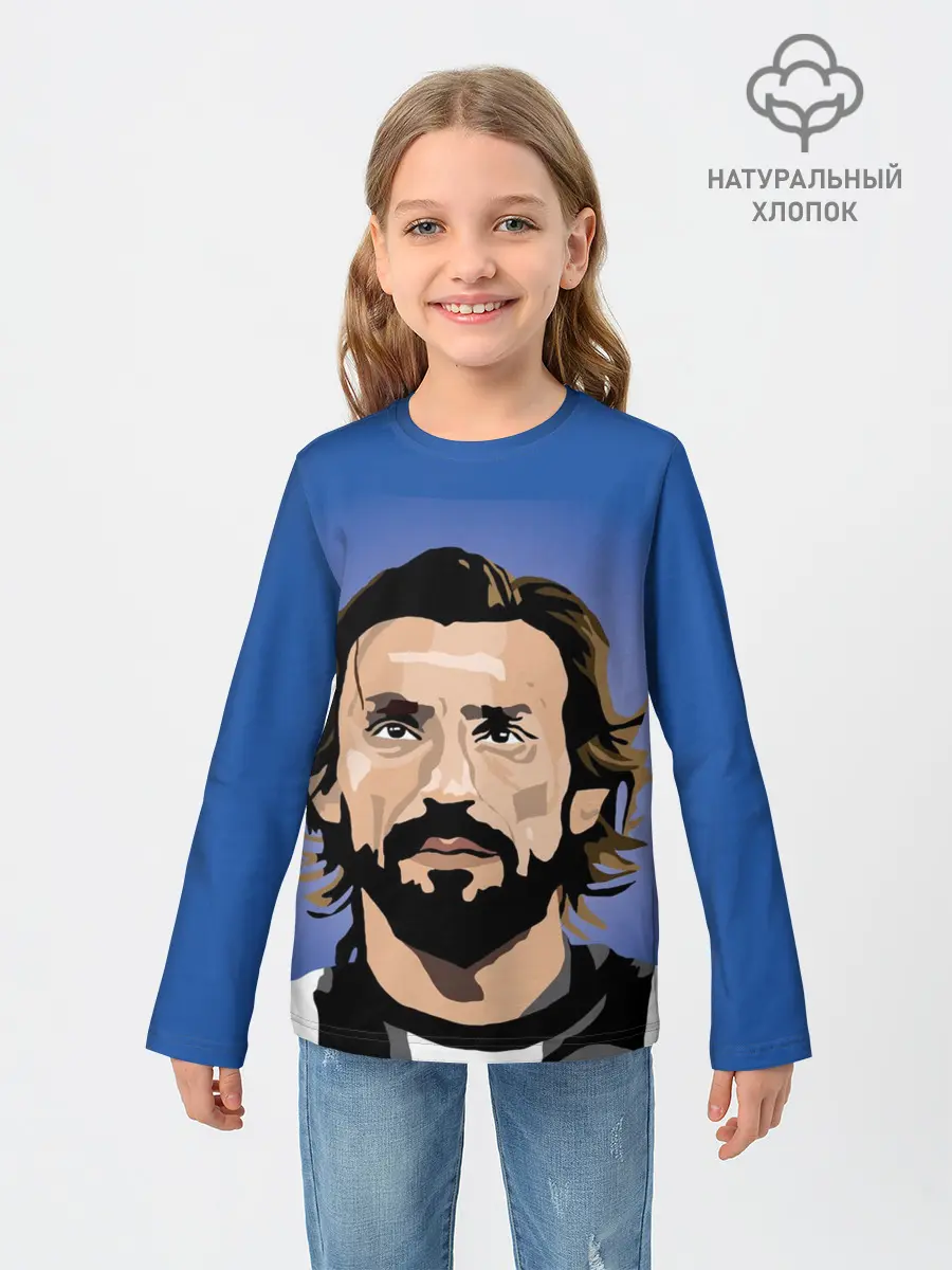 Детский лонгслив / Андреа Пирло