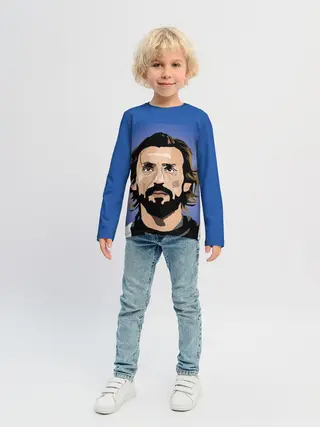 Детский лонгслив / Андреа Пирло