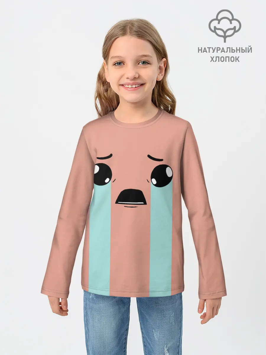 Детский лонгслив / Crying Isaac