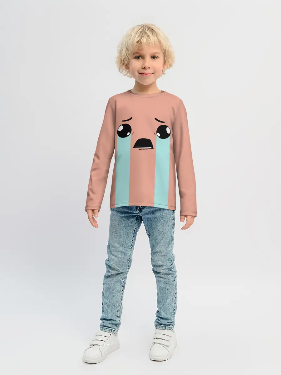 Детский лонгслив / Crying Isaac