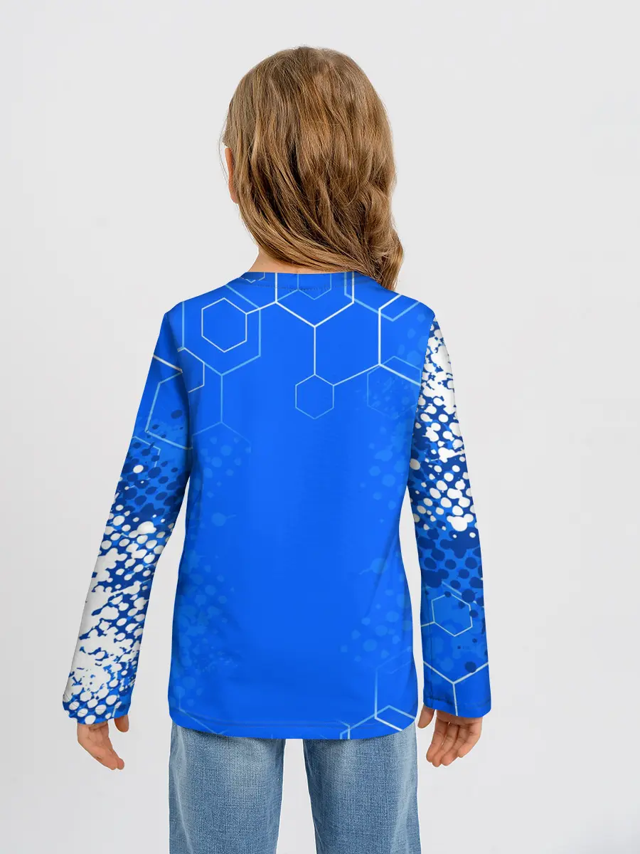 Детский лонгслив / СЕРХИО АГУЭРО / МАНЧЕСТЕР СИТИ