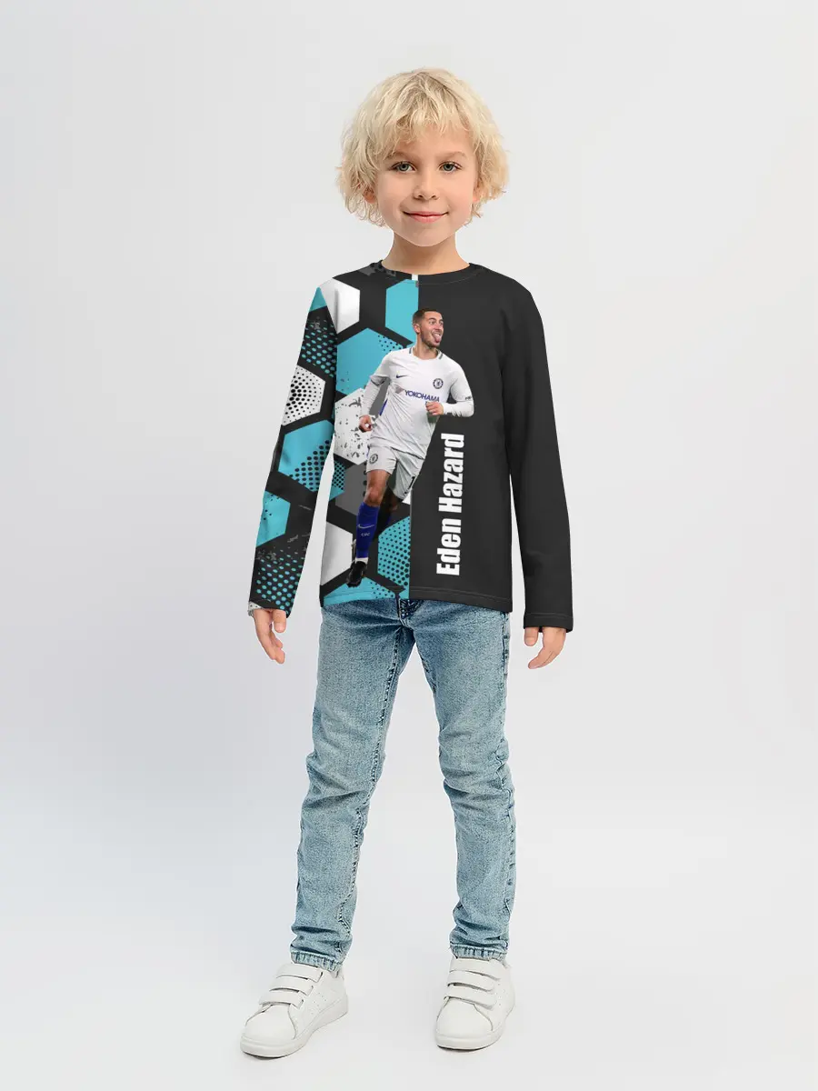 Детский лонгслив / Эден Азар