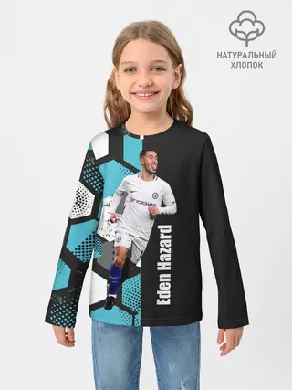 Детский лонгслив / Эден Азар