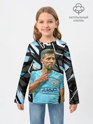 Детский лонгслив / Серхио Агуэро