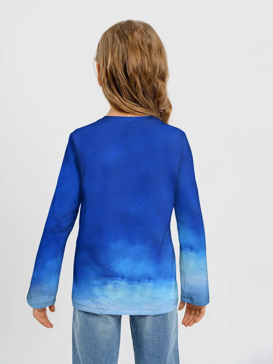 Детский лонгслив / СЕРХИО АГУЭРО / МАНЧЕСТЕР СИТИ