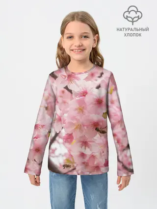 Детский лонгслив / НеобыЧная СаКура