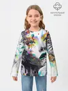 Детский лонгслив / Абстрактная
