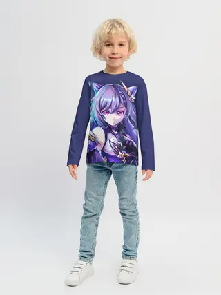 Детский лонгслив / Keqing - Genshin Impact