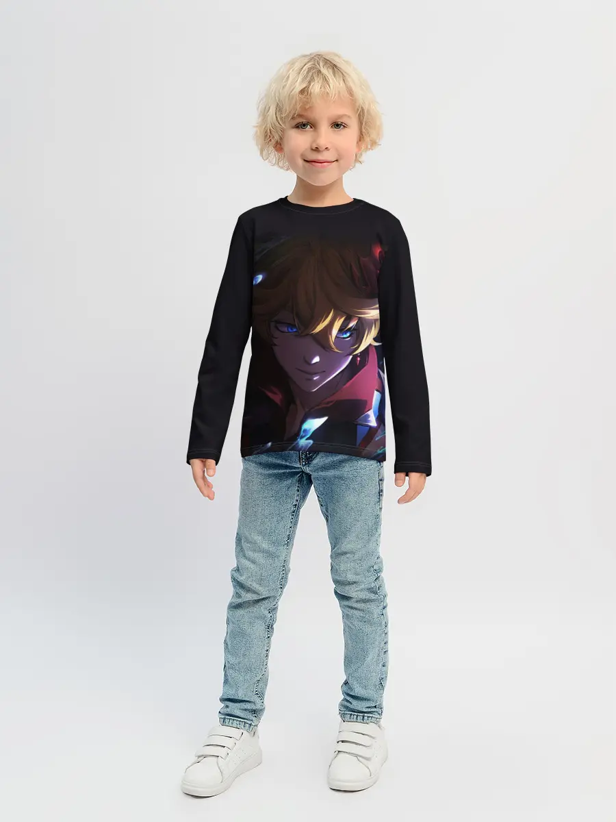 Детский лонгслив / ТАРТАЛЬЯ - GENSHIN IMPACT