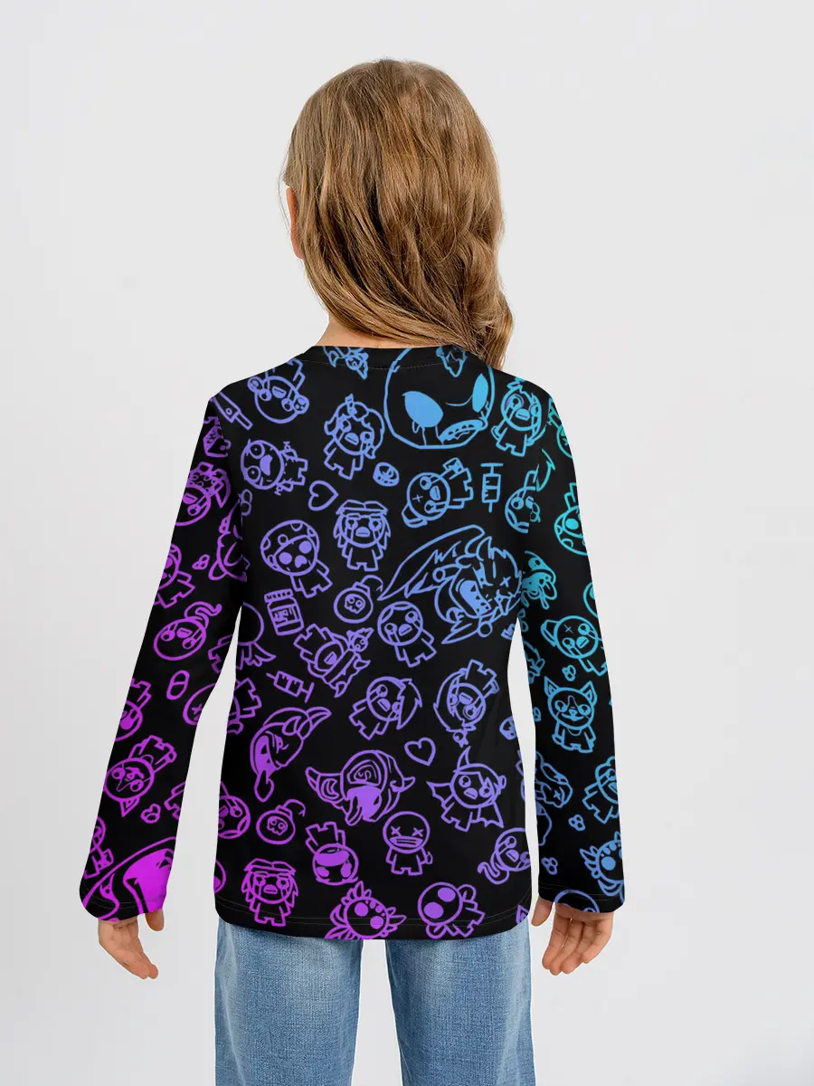 Детский лонгслив / Blue Isaac