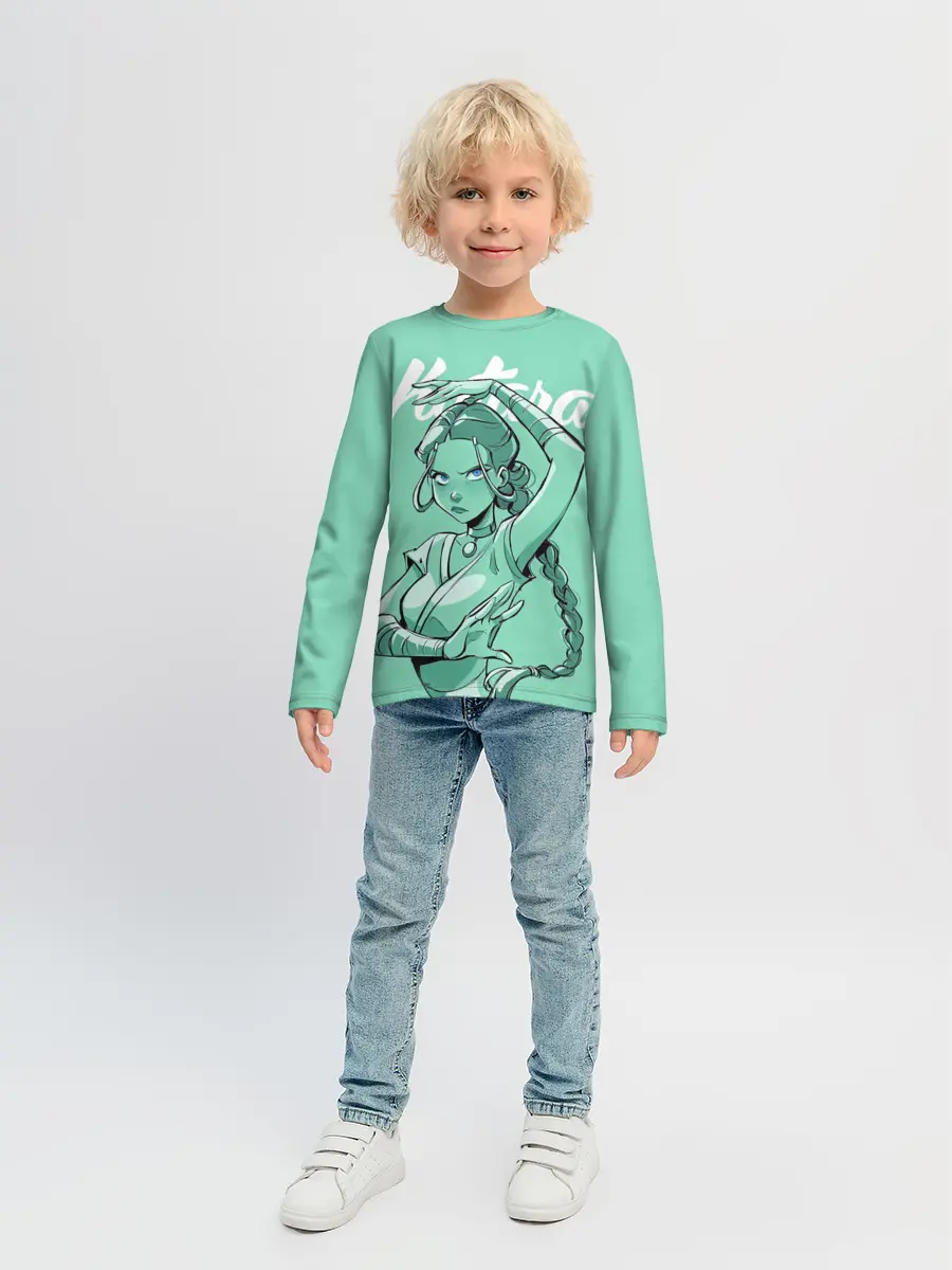 Детский лонгслив / Katara Water