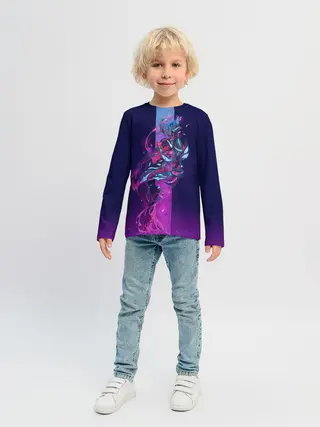 Детский лонгслив / warframe