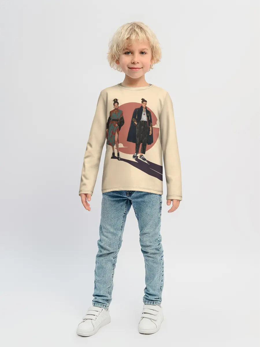 Детский лонгслив / Катара и Сокка