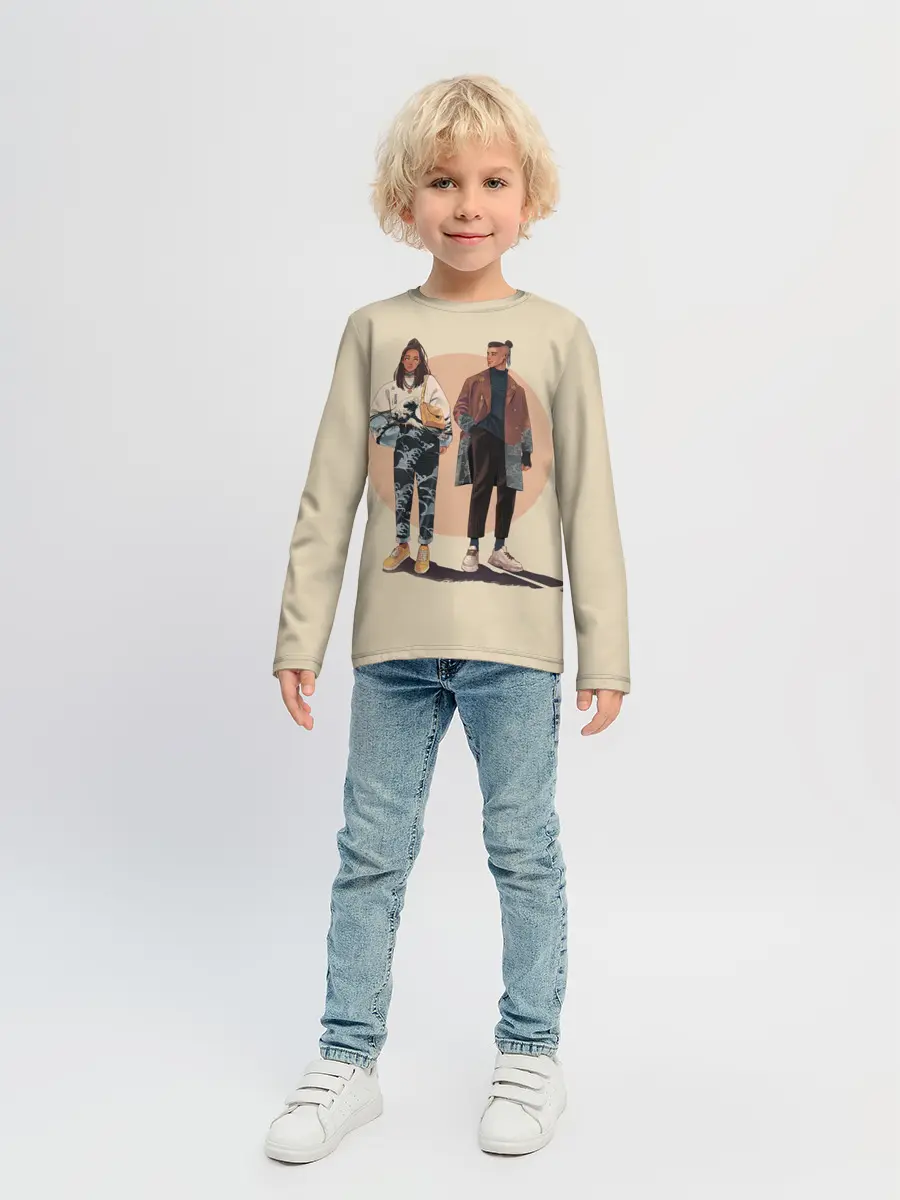 Детский лонгслив / Катара и Сокка