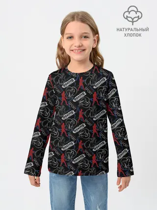 Детский лонгслив / Бокс