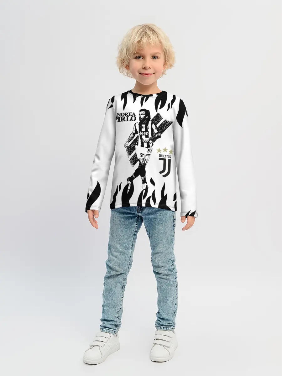 Детский лонгслив / Андреа Пирло/Andrea Pirlo