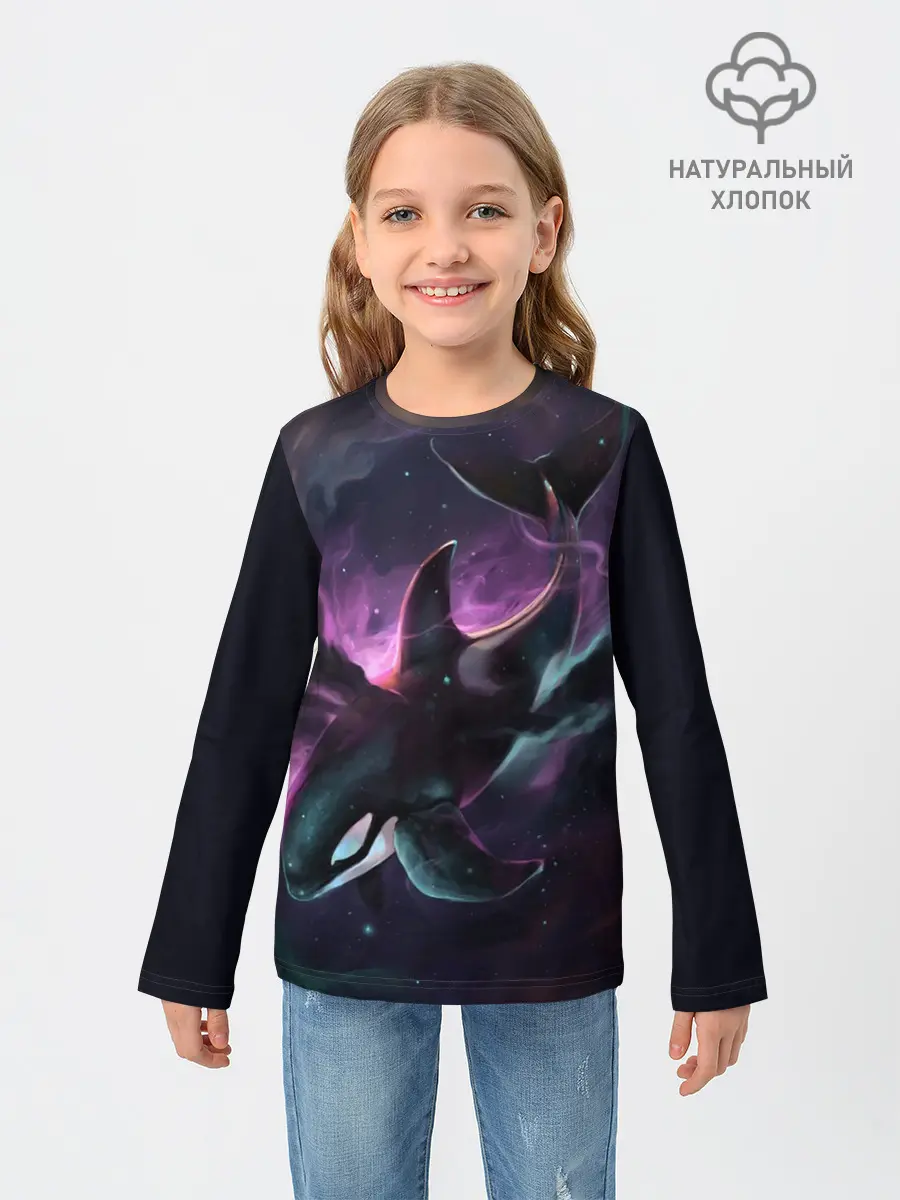 Детский лонгслив / касатка