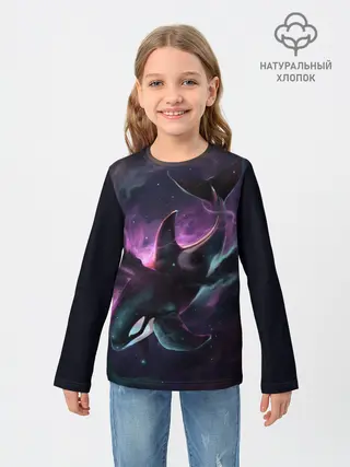 Детский лонгслив / касатка