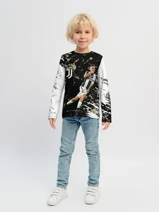 Детский лонгслив / Juventus: Пауло Дибала.