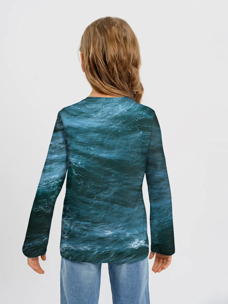 Детский лонгслив / дайвинг