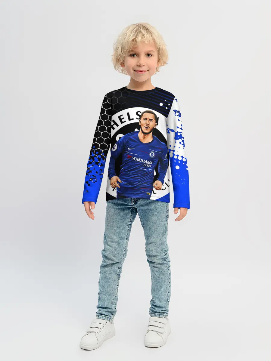 Детский лонгслив / ЭДЕН АЗАР / CHELSEA / ЧЕЛСИ