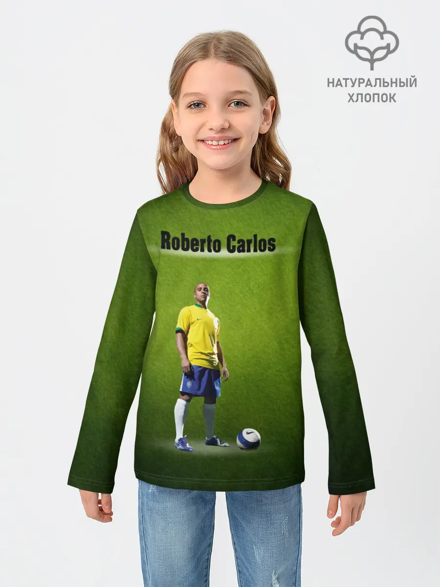 Детский лонгслив / Roberto Carlos $$$