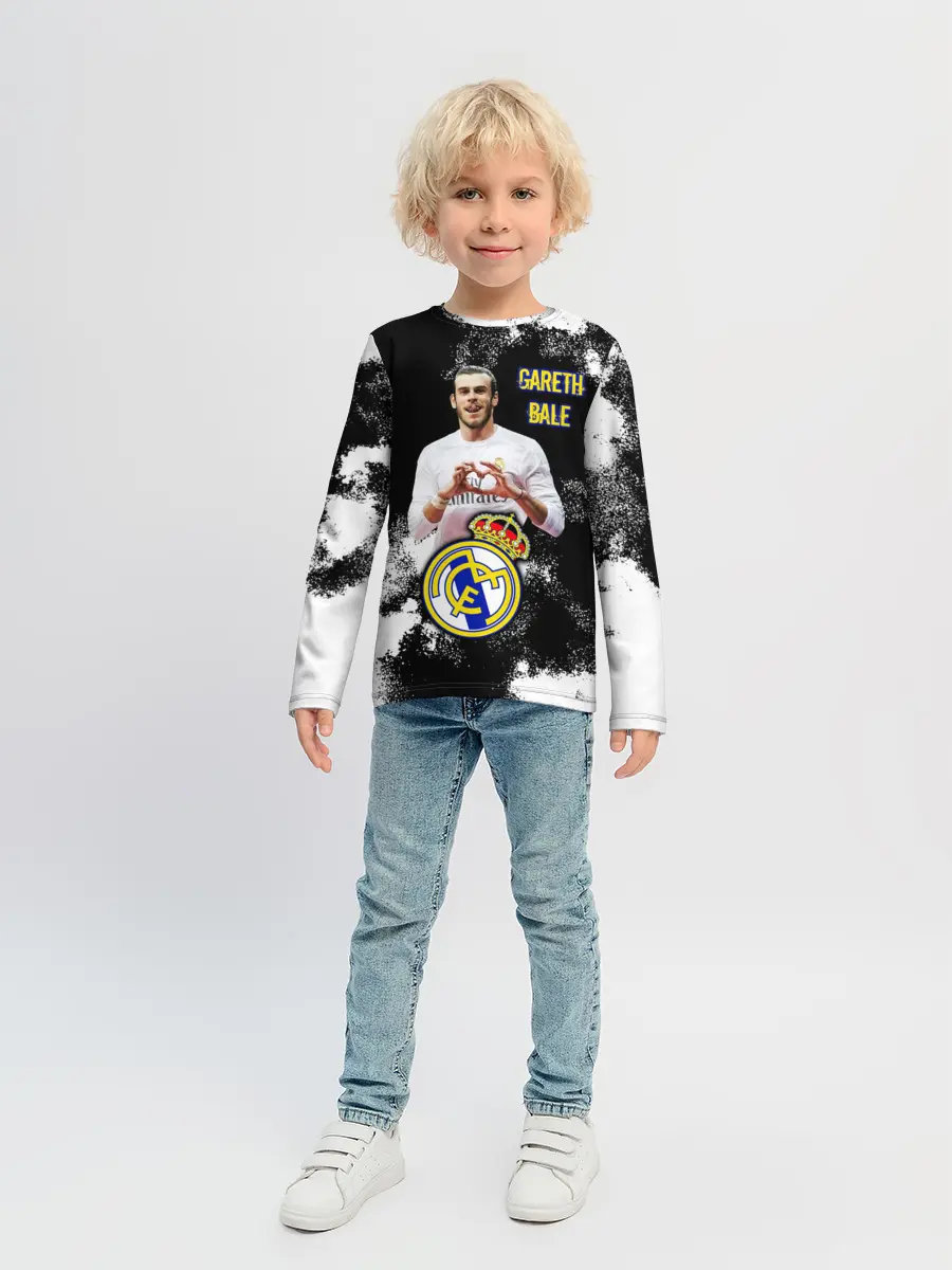 Детский лонгслив / Гарет Бэйл/Gareth Bale