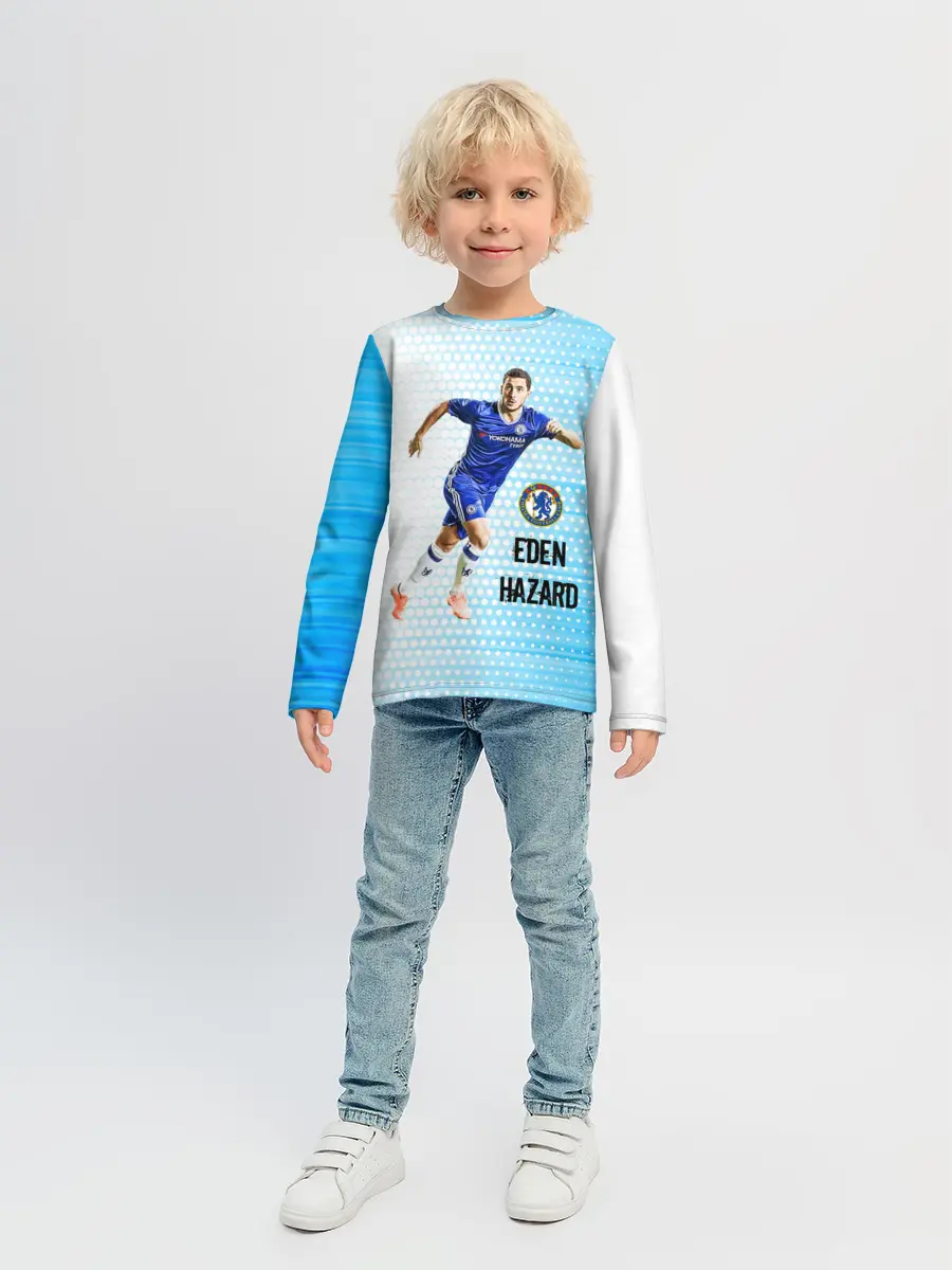 Детский лонгслив / Эден Азар