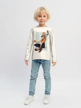 Детский лонгслив / Aang avatar