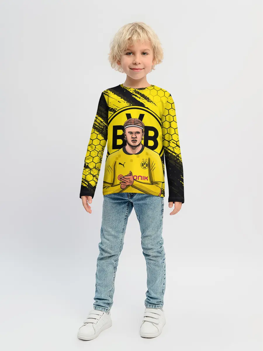 Детский лонгслив / ЭРЛИНГ ХОЛАНД / ERLING HAALAND