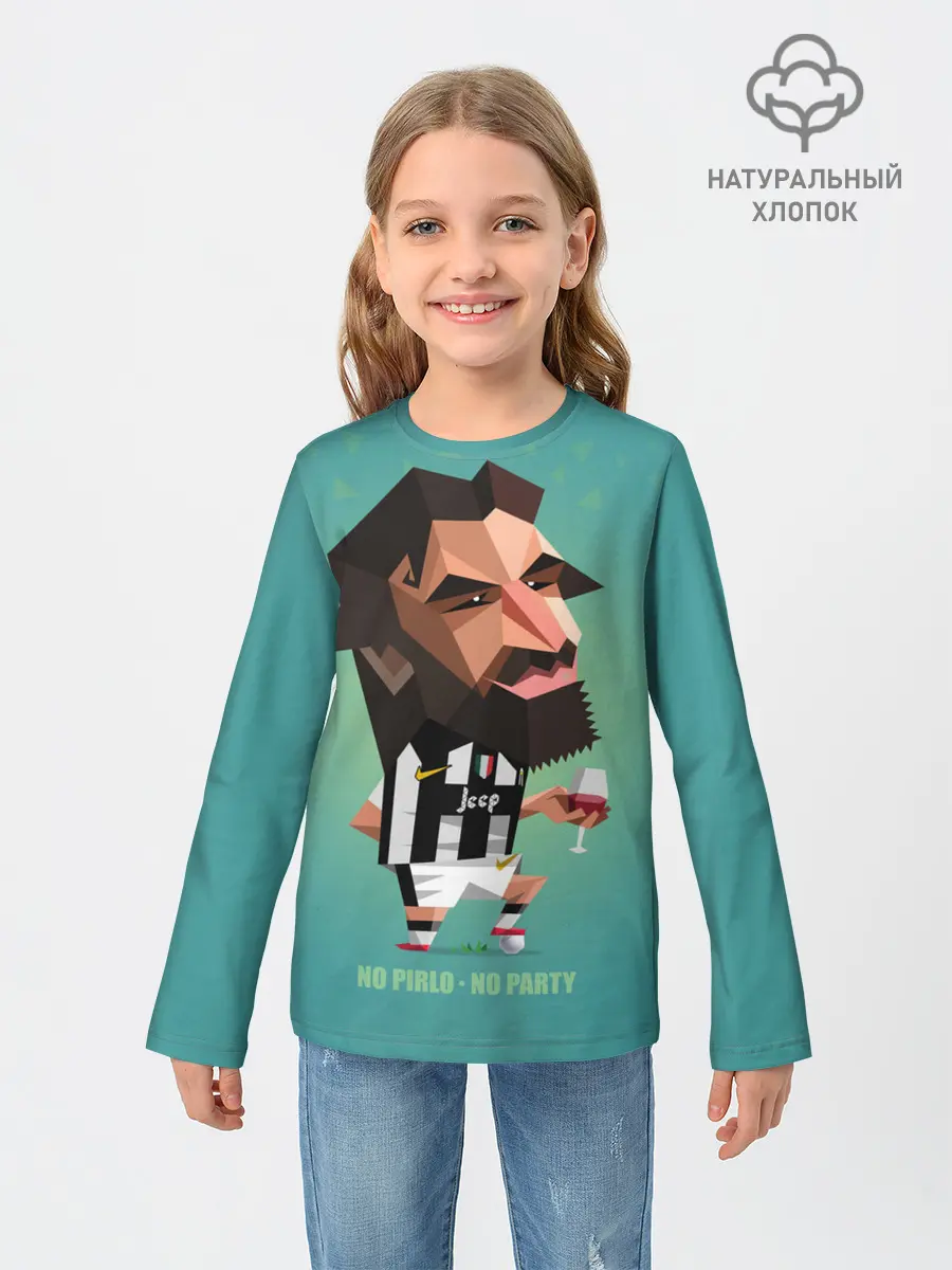 Детский лонгслив / Андреа Пирло