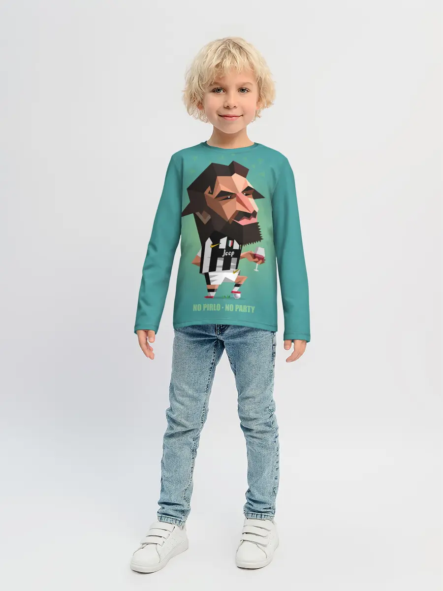 Детский лонгслив / Андреа Пирло