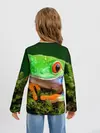 Детский лонгслив / Тропическая лягушка