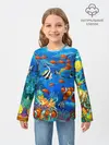 Детский лонгслив / Коралловые рыбки