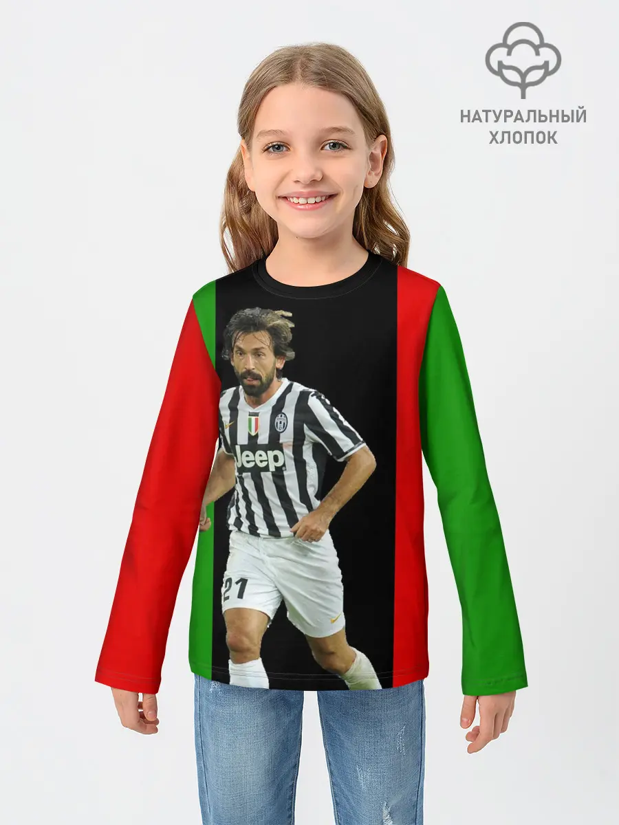 Детский лонгслив / Andrea Pirlo
