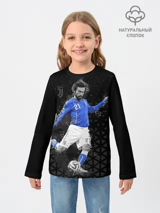 Детский лонгслив / Andrea Pirlo