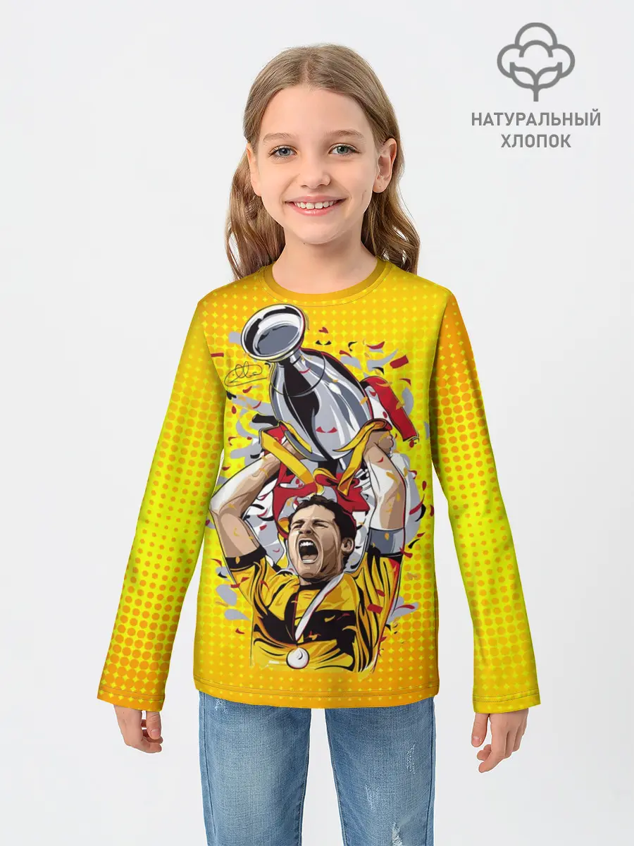 Детский лонгслив / Iker Casillas