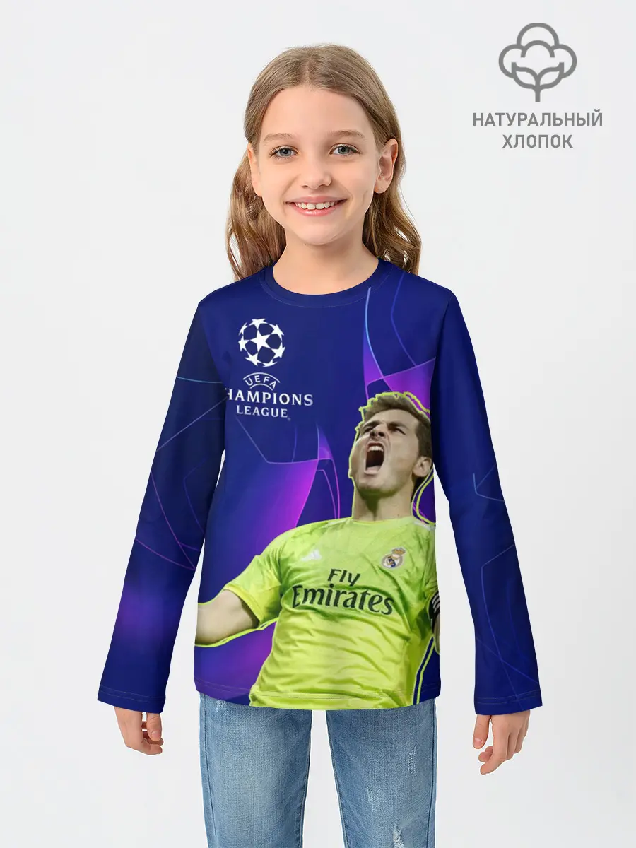 Детский лонгслив / Iker Casillas