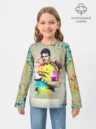 Детский лонгслив / Iker Casillas