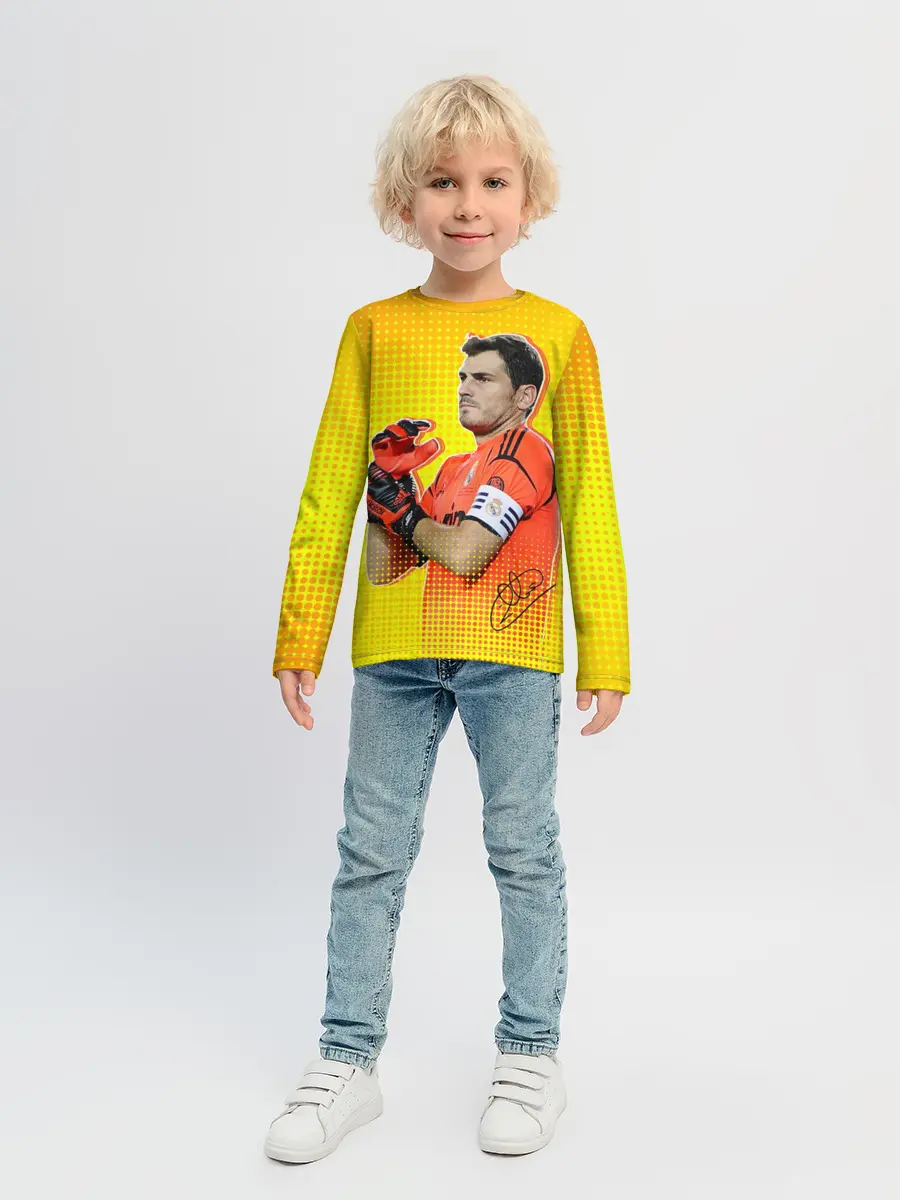 Детский лонгслив / Iker Casillas