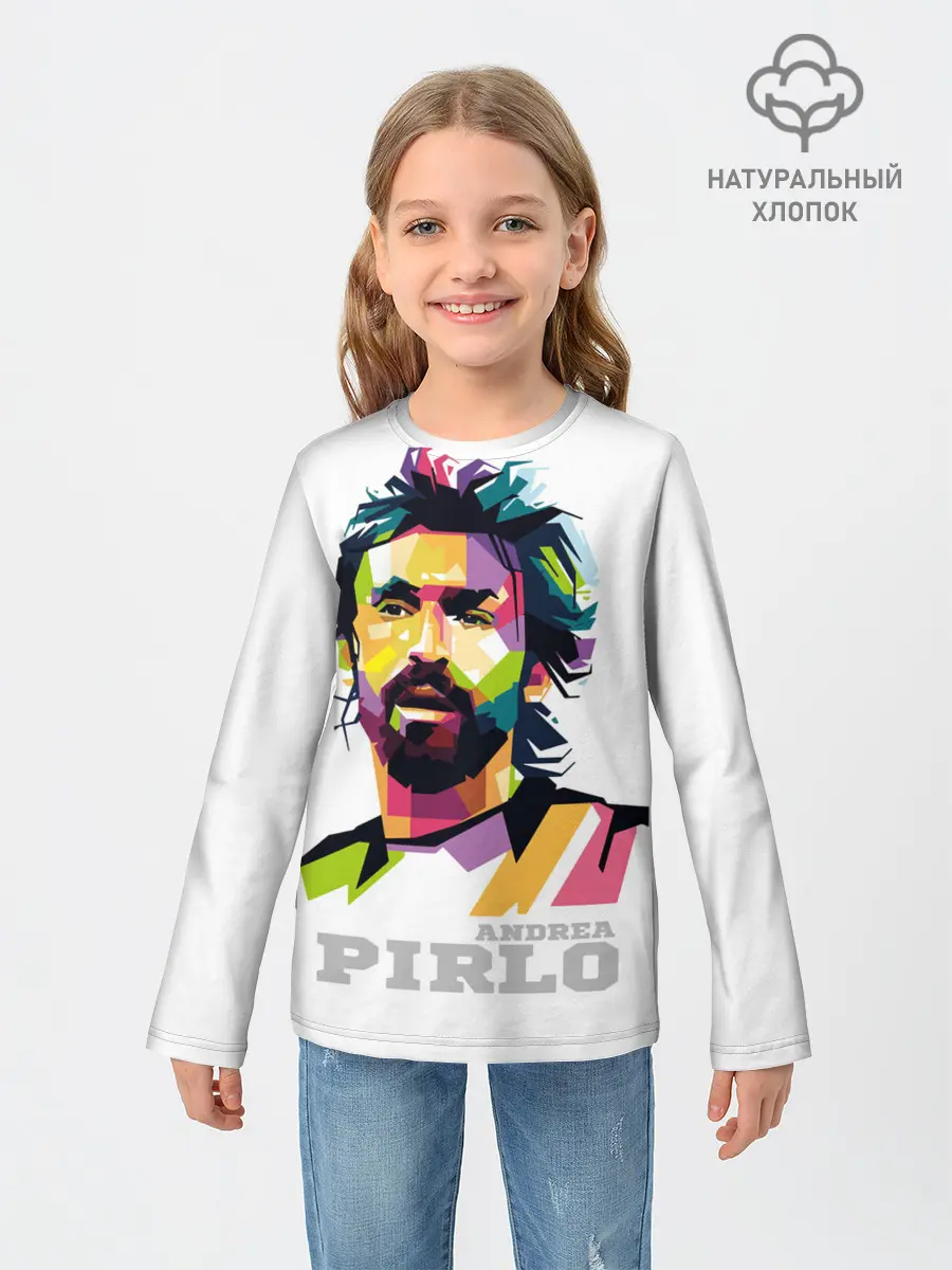 Детский лонгслив / Андреа Пирло
