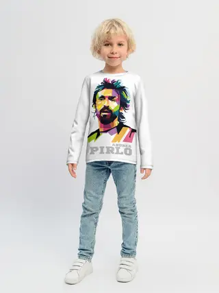 Детский лонгслив / Андреа Пирло