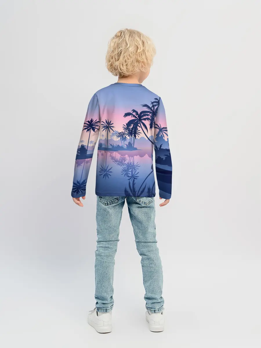 Детский лонгслив / Тихая заводь
