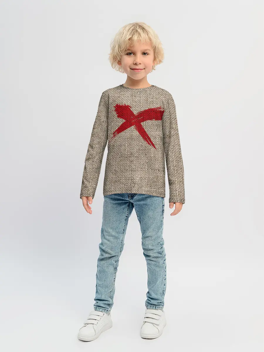 Детский лонгслив / Red Cross