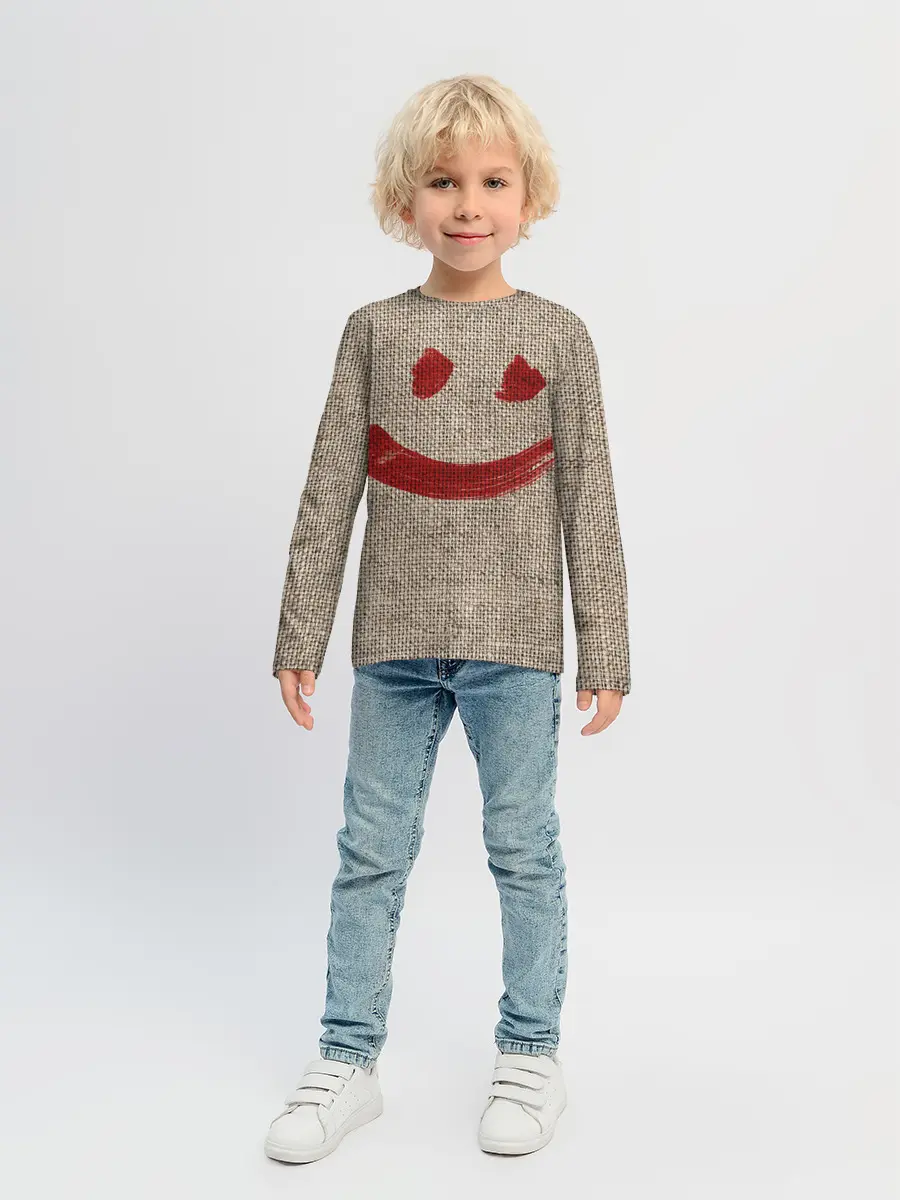 Детский лонгслив / Red Smile