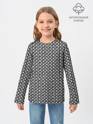 Детский лонгслив / Metal Scales