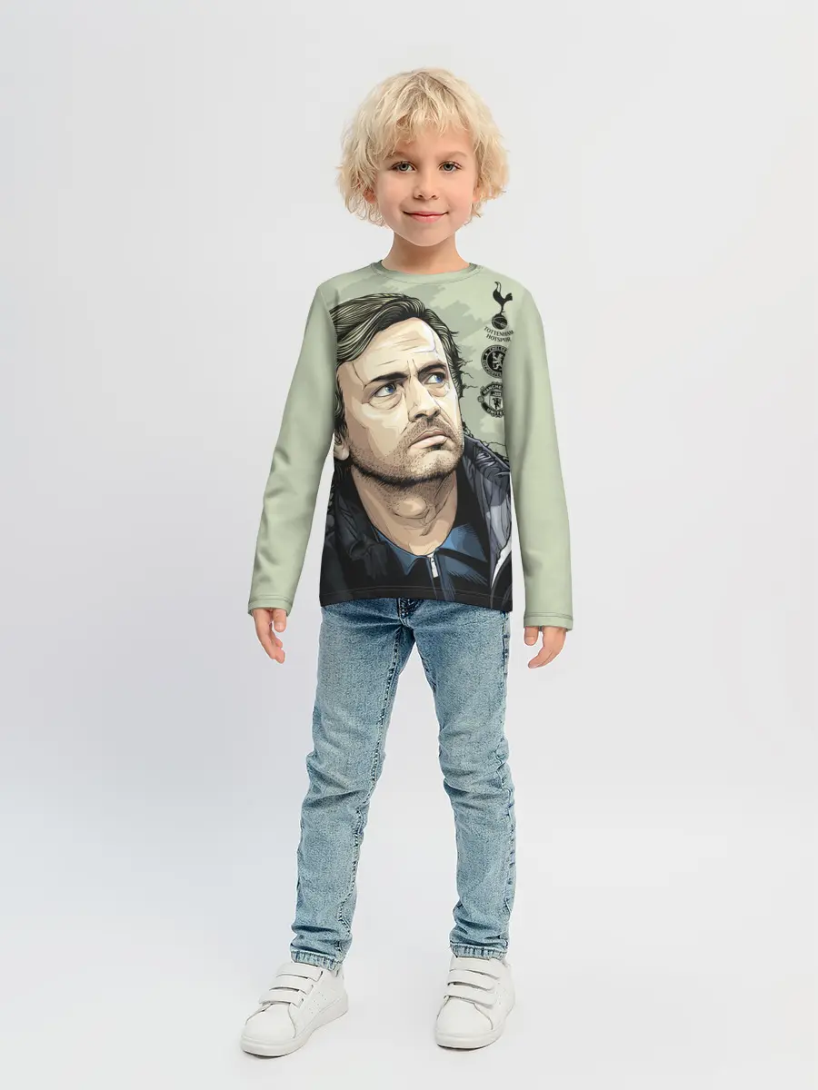 Детский лонгслив / Жозе Моуринью